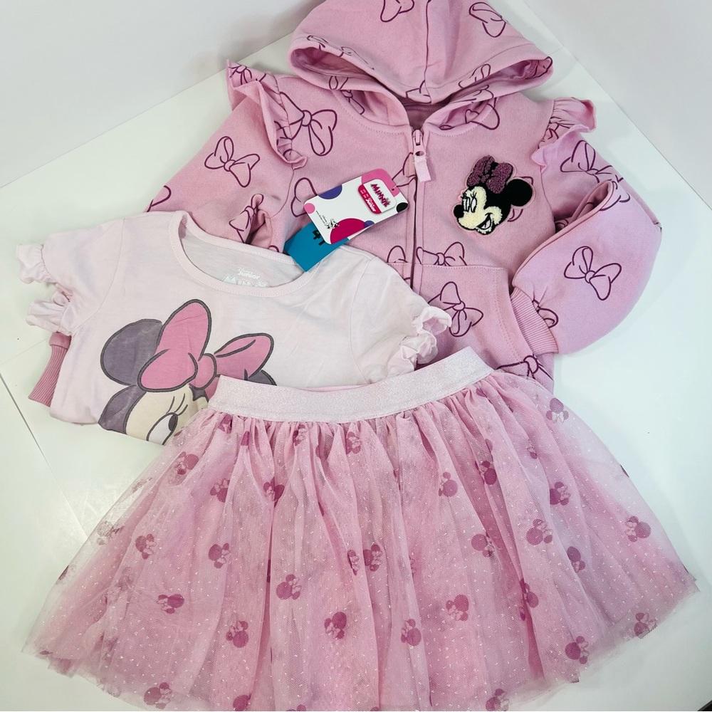 Disney Kids Minnie 3-Piece Set with Tutu
